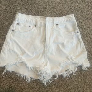 Abercrombie & Fitch Curve Love High Rise Mom Shorts